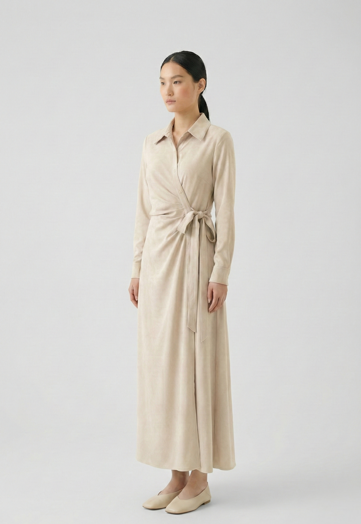 Wrap Modest Maxi Dress