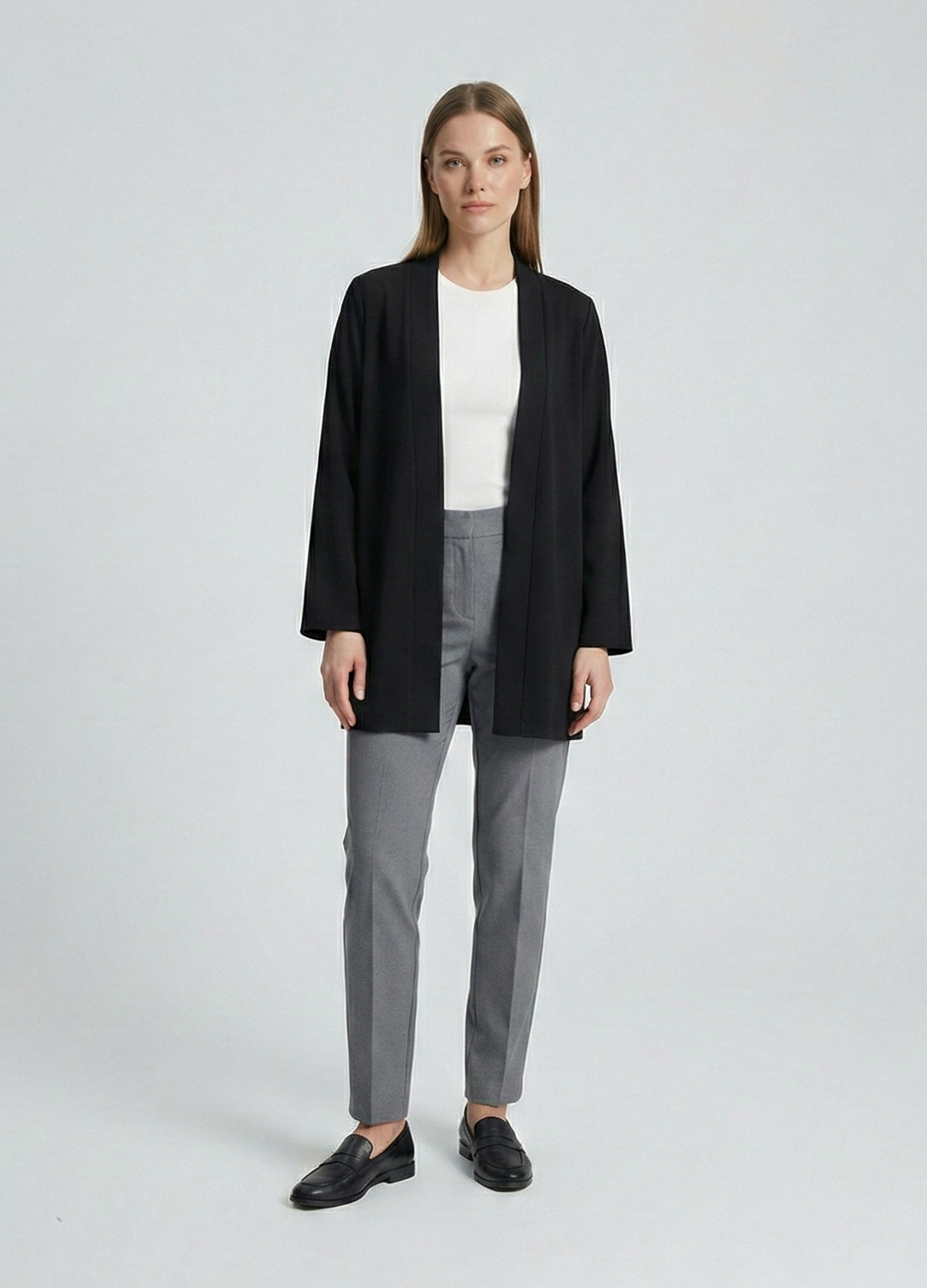 Light cardigan Kimono - Black