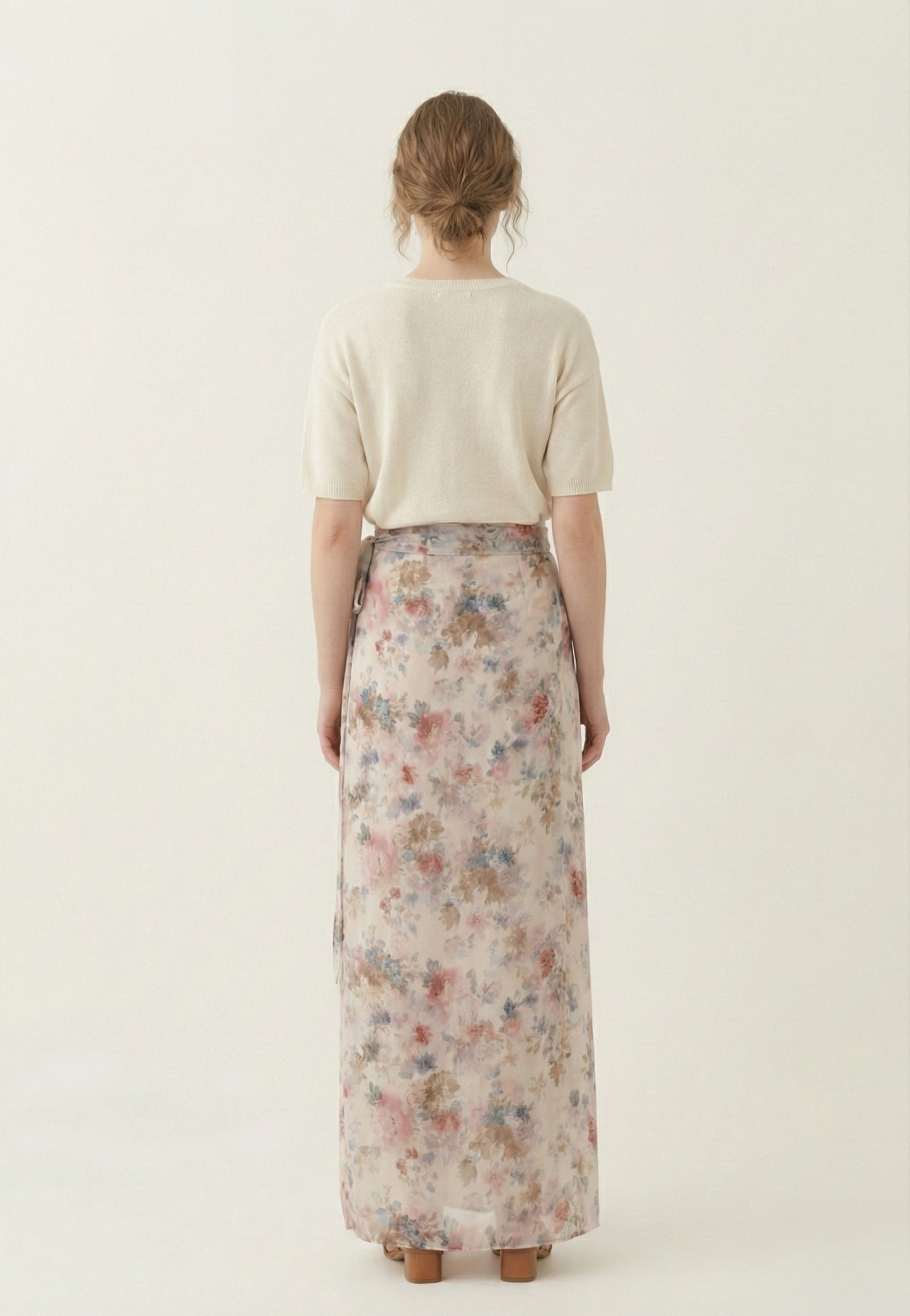 Lily Jupe longue en mousseline - Floral