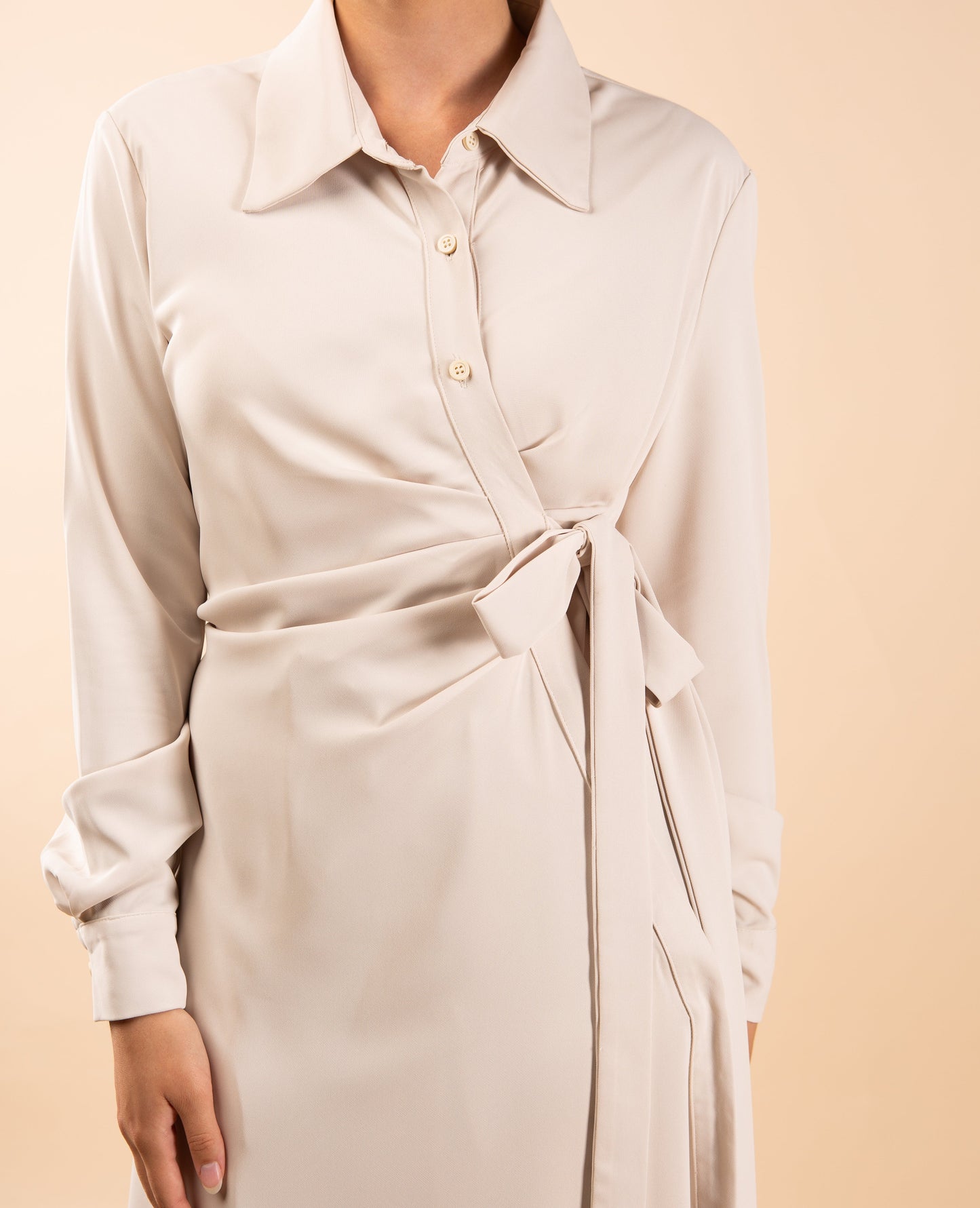 Celiana Shirt Dress - Sandy