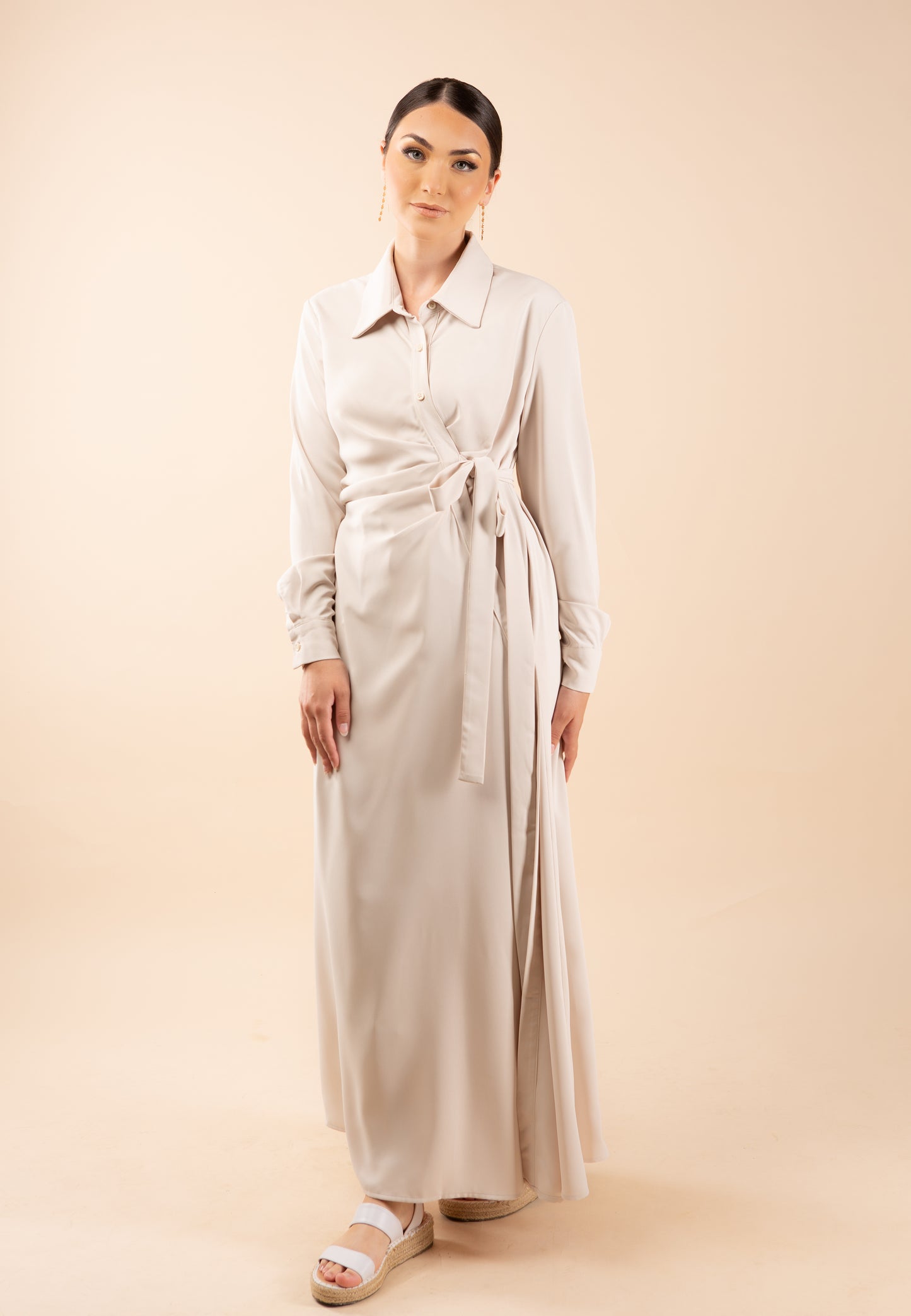Celiana Shirt Dress - Sandy